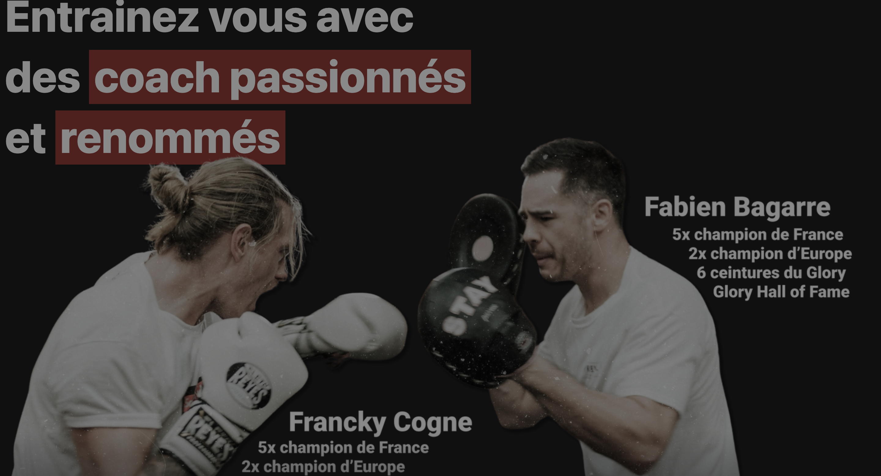 Capture d'écran du site Do Bronx MMA